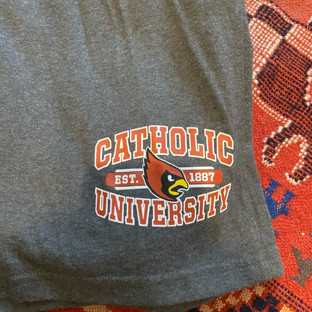 NWOT | Catholic University Champion Gray Shorts